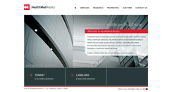 Desktop Screenshot of healthmedrealty.com