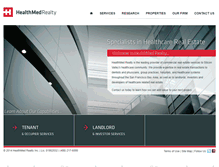 Tablet Screenshot of healthmedrealty.com